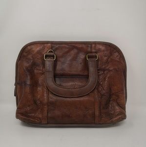 Leather handbag